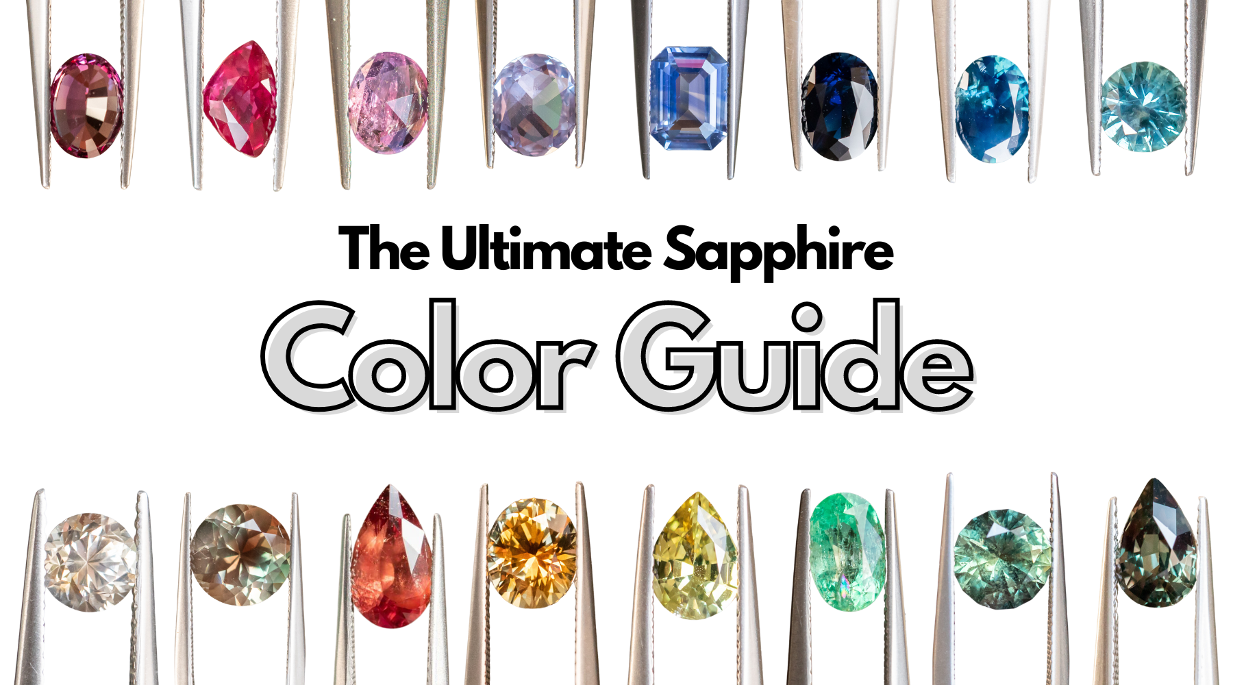 Sapphire Color Guide Anueva Jewelry