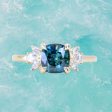 Marquise & Pear Diamond Cluster Low Profile - Setting