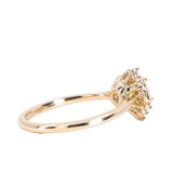 Asymmetrical Diamond Cluster - Low Profile Setting