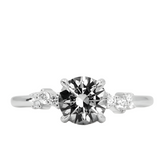 Starry Night Diamond Solitaire Low Profile - Setting