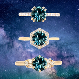 1.41CT ROUND SONGEAN SAPPHIRE // Design Specialist Curated Build Your Own Dream Ring