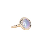 Cortez Pearls® Bezel Wave Rings in 14k Yellow Gold