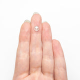 0.65ct 6.84x5.46x2.11mm Hexagon Rosecut 25457-16