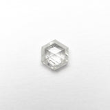 0.57ct 5.52x4.75x2.58mm Hexagon Rosecut 25457-17