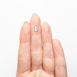 0.65ct 6.55x5.41x2.28mm Hexagon Rosecut 25457-22