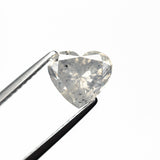 1.49ct 6.77x7.62x4.41mm Fancy White Heart Brilliant 26805-01