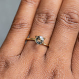 1.18CT ROUND MADAGASCAR SAPPHIRE, CHAMPAGNE, 5.91MM