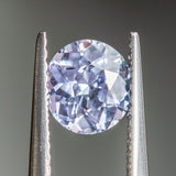 1.21CT ROVAL SRI LANKA SAPPHIRE, SOFT LAVENDER PURPLE, 6.50x6.30x3.90MM, UNHEATED
