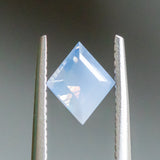 1.16CT KITE SAPPHIRE, "OPALESCENT" BLUE WHITE, 8.80X6.80X4.30MM