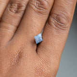 1.16CT KITE SAPPHIRE, "OPALESCENT" BLUE WHITE, 8.80X6.80X4.30MM