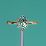 Skinny 6-Prong Solitaire - Setting