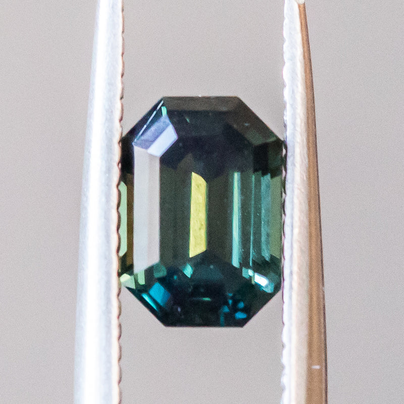 2.20CT EMERALD CUT TANZANIAN SAPPHIRE // Design Specialist Curated Build Your Own Dream Ring