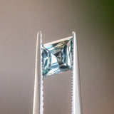 0.74CT Kite Montana Sapphire, Grey Denim Blue, 8.11x6.21x2.97MM, UNHEATED