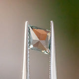 0.74CT Kite Montana Sapphire, Grey Denim Blue, 8.11x6.21x2.97MM, UNHEATED