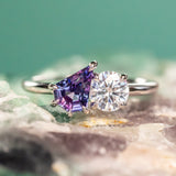 Toi et Moi Ring - Setting