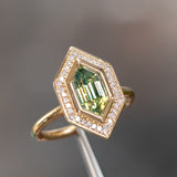 Bezel Set Halo, Stackable - Setting