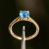 Hidden Diamond Halo 4 Prongs, Stackable - Setting