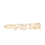 Celestial Pear Diamond Band