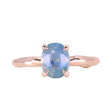 Alluvial 4-Prong Solitaire, Stackable - Setting