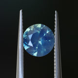 1.43CT ROUND MADAGASCAR SAPPHIRE, OPALESCENT BLUE, 7.1X3.9MM