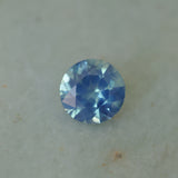 1.43CT ROUND MADAGASCAR SAPPHIRE, OPALESCENT BLUE, 7.1X3.9MM
