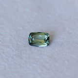 0.60CT ELONGATED "SCISSOR" CUSHION AUSTRALIAN SAPPHIRE, PARTI YELLOW BLUE GREEN, 5.7X3.8X2.2M