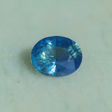 1.80CT OVAL MADAGASCAR SAPPHIRE, OCEAN BLUE TEAL WITH SOME PARTI, 8.2X6.7X4.3MM