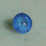 1.51CT ROUND MADAGASCAR SAPPHIRE, DEEP TEAL OPALESCENT, UNTREATED, 6.6X4.7MM