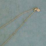 1.56ct Untreated Teal Green Nigerian Oval Sapphire 10 Prong Pendant in 14k Yellow Gold