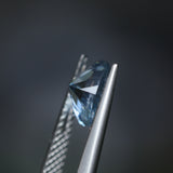 1.48CT PRECISION CUT OVAL MONTANA SAPPHIRE, PERIWINKLE PURPLE BLUE, UNTREATED