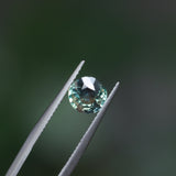 1.61CT ROUND MADAGASCAR SAPPHIRE, COLOR CHANGE TEAL, 7.04X6.97X4.31MM, UNTREATED