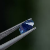 2.74CT OVAL MADAGASCAR SAPPHIRE, ROYAL BLUE WITH TEAL, UNTREATED, 9.5X6.7X5.1MM
