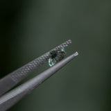 1.06CT ROUND MONTANA SAPPHIRE, LIGHT PARTI YELLOW BLUE, UNTREATED, 6.1X4MM