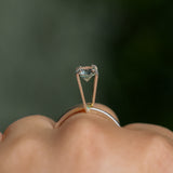 1.06CT ROUND MONTANA SAPPHIRE, LIGHT PARTI YELLOW BLUE, UNTREATED, 6.1X4MM