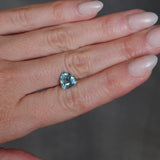 2.31CT TRILLION MONTANA SAPPHIRE, SOFT BLUE, 8.4MM - APPRAISED STONE