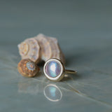 Cortez Pearls® Bezel Wave Rings in 14k Yellow Gold