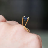 2.07CT OVAL MADAGASCAR SAPPHIRE, MEDIUM TEAL BLUE, UNTREATED, 8.1X6.6X5.1MM