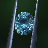 1.63CT PRECISION CUT OVAL MONTANA SAPPHIRE, COLOR SHIFTING TEAL TO MIDNIGHT BLUE, 7.5X6.04X4.6MM