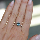 1.22CT MADAGASCAR SPECIAL GEO, BLUE GREY TEAL, 7.5X6.1X3.7MM