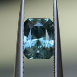 1.30CT RADIANT CUT MONTANA SAPPHIRE, MEDIUM BLUE, 6.9X5.07X3.7MM