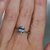 1.30CT RADIANT CUT MONTANA SAPPHIRE, MEDIUM BLUE, 6.9X5.07X3.7MM