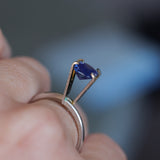 1.82CT ELONGATED CUSHION MADAGASCAR SAPPHIRE, ROYAL BLUE, UNTREATED, 8.2X6.4X4.1MM