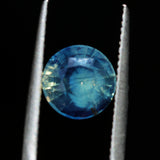 2.55CT ROUND MADAGASCAR SAPPHIRE, PARTI OPALESCENT, UNTREATED, 8X5.1MM