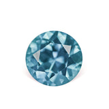 1.47CT ROUND PRECISION CUT MONTANA SAPPHIRE, MEDIUM BLUE, 6.67×4.47MM