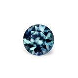 1.16CT ROUND PRECISION CUT MONTANA SAPPHIRE, TEAL BLUE GREEN, 6.16×4.17MM