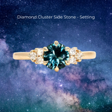 1.41CT ROUND SONGEAN SAPPHIRE // Design Specialist Curated Build Your Own Dream Ring