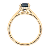 Hidden Diamond Halo 4 Prongs, Stackable - Setting