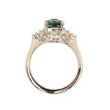 Diamond Cluster Side Stone - Setting