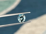 1.65CT OVAL PRECISION CUT MONTANA SAPPHIRE, BI-COLOR TEAL, 7.3X6.2MM