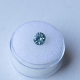 1.48CT ROUND MONTANA SAPPHIRE, BLUE, 6.5X6.5X4.2MM, UNTREATED